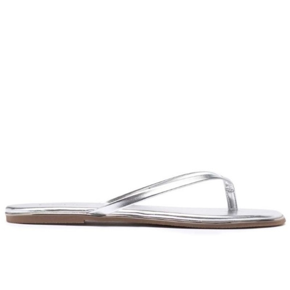 Bebe Silver Thing Sandals - Picture 5 of 5